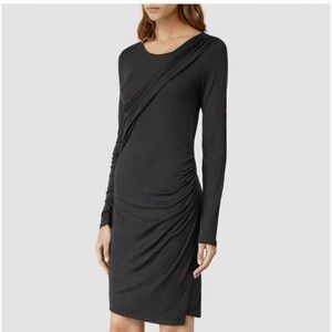 All Saints Long Sleeve Back Dress US 4/ UK 8